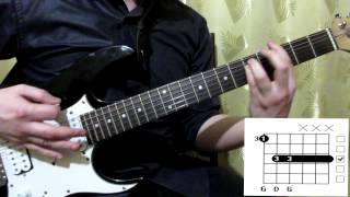 Alien nation Scorpions cover guitar lesson how to play