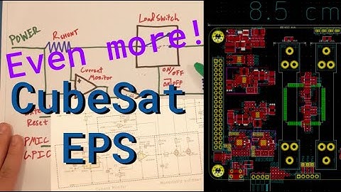 $1K CubeSat - Part 8 - Even more EPS Schematic