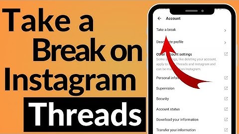 How to Take a Break From Instagram Threads (2023) |  Instagram Threads