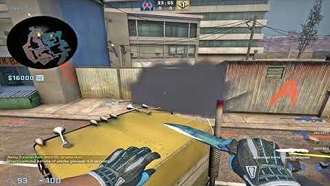 Overpass - Green / Bin / Stairs smoke from banana