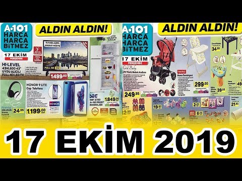 A101 17 EKİM 2019 KATALOĞU - 17 EKİM A101 PERŞEMBE KATALOĞU