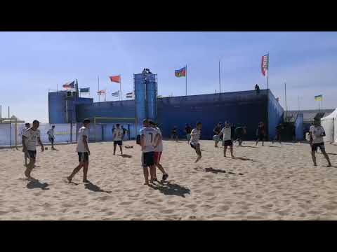 пляжный футбол чемпионат мира 2019 Евролига-2019. Суперфинал. Россия - Испания. Разминка сборной России