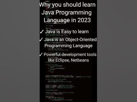 Why you should learn Java Programming Language in 2023 #coding # ...