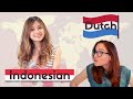 SIMILARITIES between DUTCH and INDONESIAN. How similar are Indonesian and Dutch? With @Naila Farhana