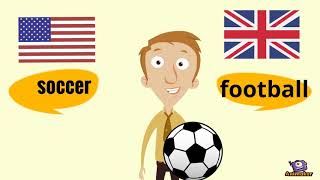 สอน British and American english