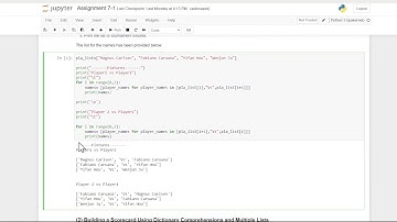 ASSIGNMENT 7.2 WALKTHROUGH VIDEO