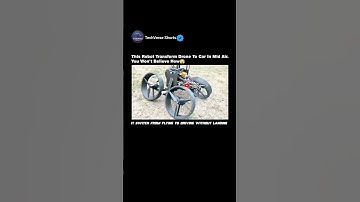 This Robot Flies & Drives Without Stopping#Shorts#robot