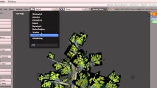 Blender Game Engine - Elements - Maple Tree part 3