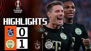 Trabzonspor - Ferencváros | 0-1 | Highlights | Europa League 2026/27 | ferencváros trabzonspor