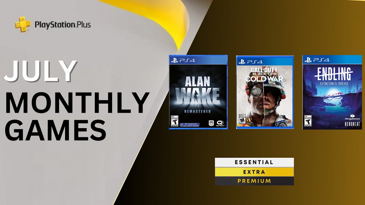 PS Plus de julho terá Call of Duty: Black Ops, Alan Wake e mais jogos