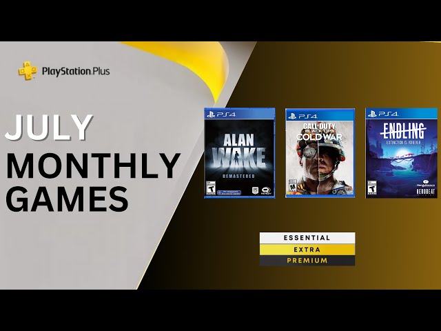 Call of Duty and Alan Wake are PlayStation Plus Essential games in