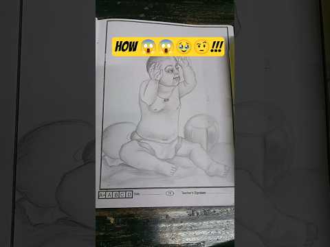 HOW 😱😱😱🤔!!!, It's a Sketch drawing #shorts #youtubeshorts #ytshorts #youtube