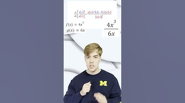 Calculus Basisprincipes: Quotiëntregel