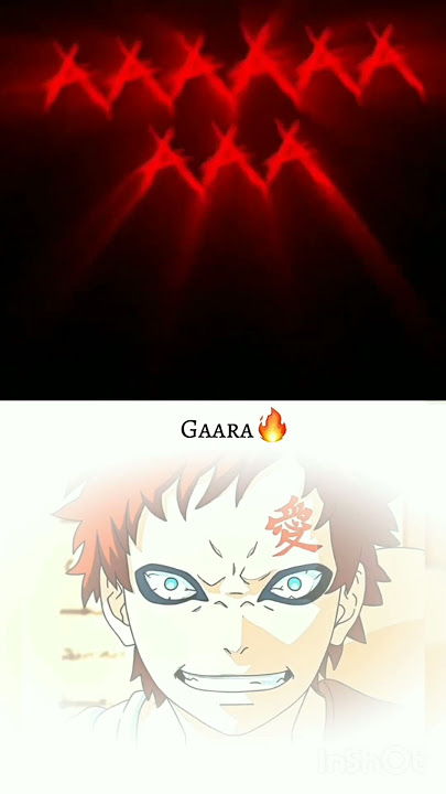 Gaara's voice actor is insane 🥵🥵🔥🔥 #shorts #trending #naruto #gaara