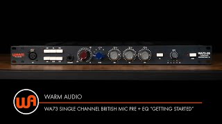 【ほぼ未使用】WARM AUDIO WA73-EQ【美品】レコーディング/PA機器