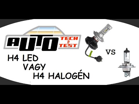 Videó: A halogén izzók világosabbak, mint a LED?