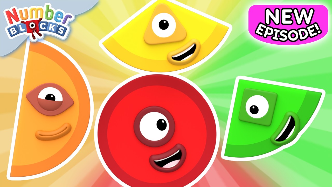 Fractions Are a Piece of Cake - Full Episode | Series 8 E24 | Numberblocks