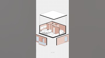 Exploded Axonometric | Isometric Diagram | Illustration and animation | SketchUp | Photoshop