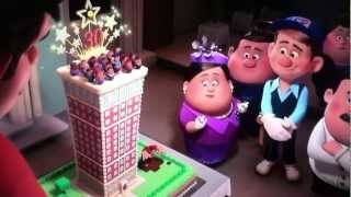 Wreck-It-Ralph Cake Scene