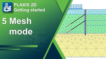 Mesh Mode - Getting Started with PLAXIS 2D - Part 5/11