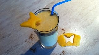 Смузи с тыквой и бананом. Мамулины рецепты Смузи с тыквой и бананом. Мамулины рецепты