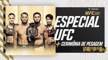 Especial + Cerimônia de Pesagem | VeChain UFC 322: Della Maddalena x Makhachev