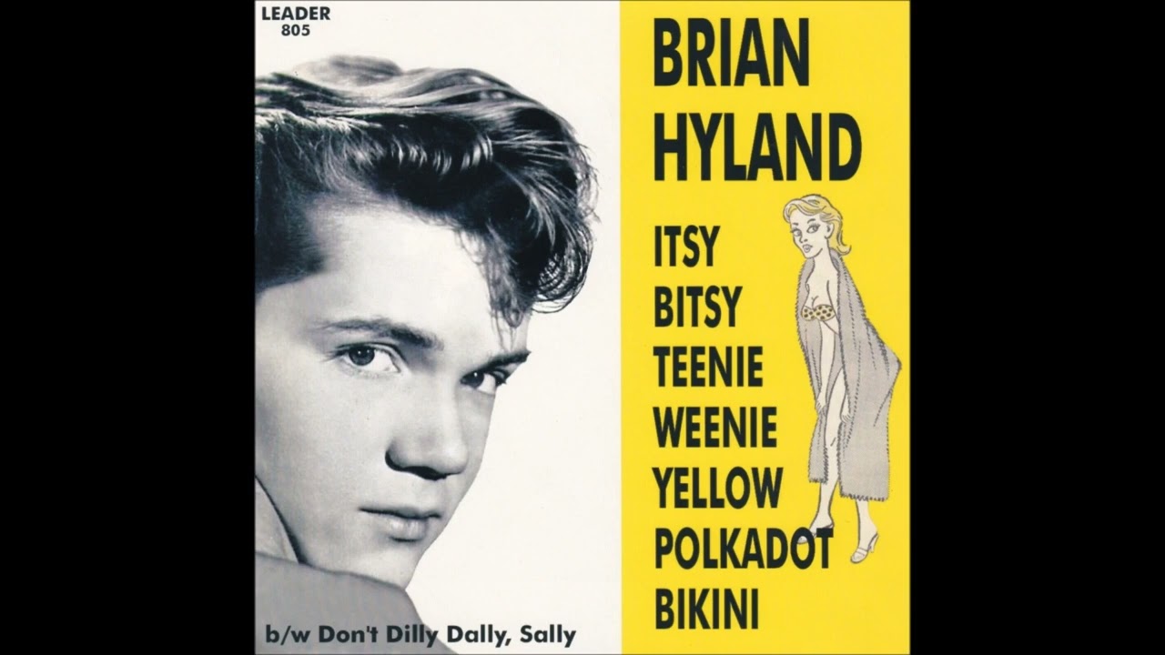 Brian Hyland - (Lyrics) Itsy Bitsy Teenie Weenie Yellow Polka Dot