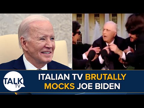 Italian TV MOCKS Joe Biden In ‘Hilarious’ Sketch Of President’s On-Stage Gaffes