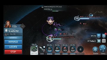 Stfc. Armada warp trick.