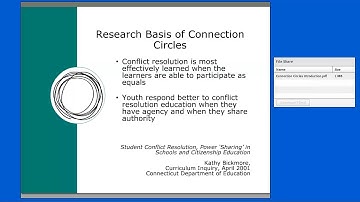 Connection Circles Introduction Video
