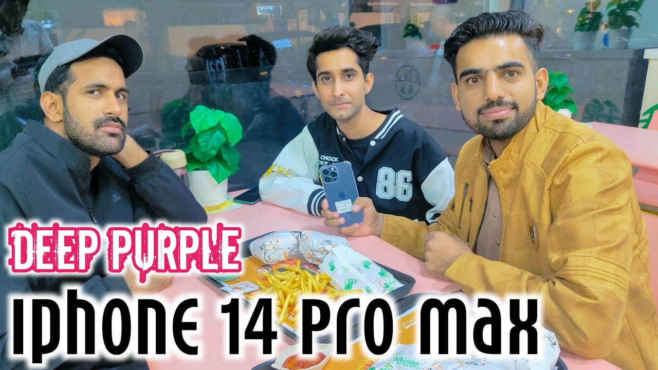 My Friend Bought Deep Purple Iphone 14 Pro Max | Vlog No 10 | Kashif Routine