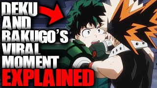 Bakugo & Deku's Viral Moment Explained / My Hero Academia Chapter 322