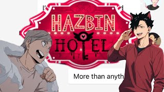 Haikyuu x Hazbin Hotel Ep.5 Pt.2 | Dad Beat Dad | Haikyuu Text Skit | Lyric Prank