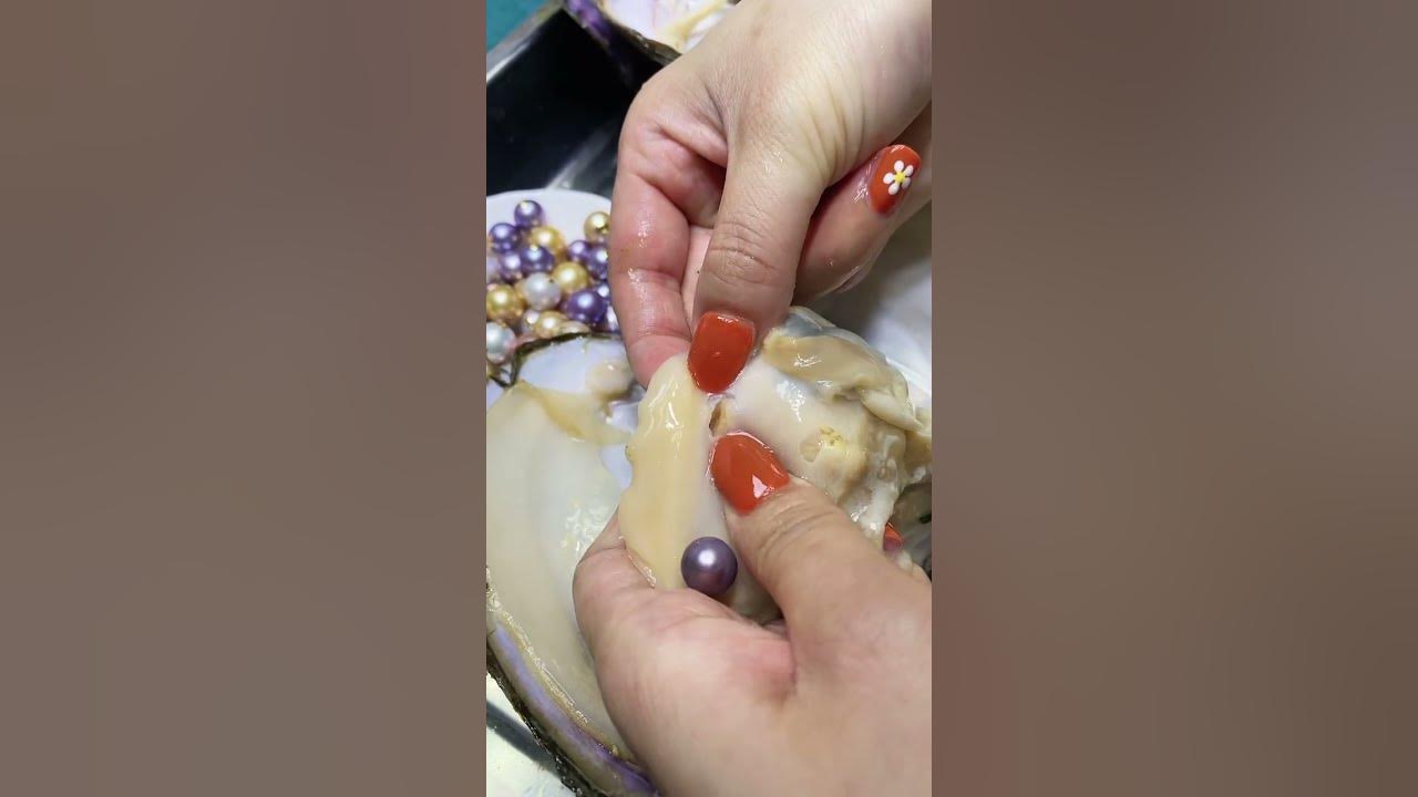 Where do pearls come from?Open the pearl oyster and you'll find out. 10-year-old freshwater pearls