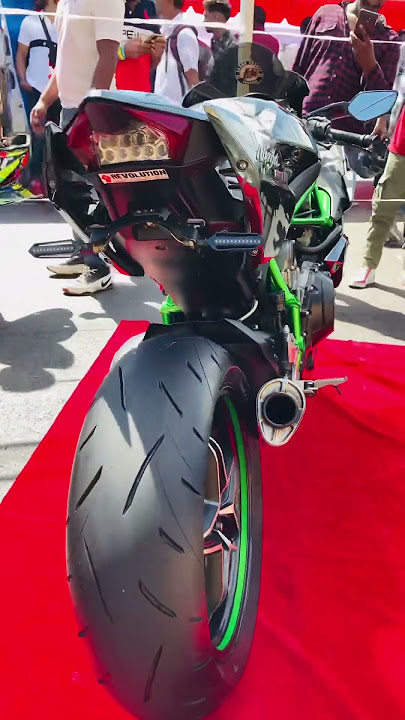 Ninja H2R #kavasaki #trending #motorshow2023 #viral