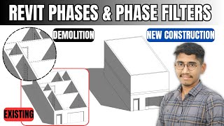 Celebrity Revit Phases & Phase Filters Explained | Existing, Demolition, New Construction Tutorial Profile