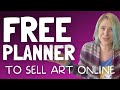 FREE Selling Online Planner for Print on Demand &amp; Starting a Digital Download Business 2022
