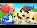 媽媽的彩色氣球蛋糕 | 學習顏色兒歌童謠 | 卡通動畫 | 寶寶巴士 | 奇奇 | Learn Chinese | BabyBus