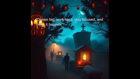 "Dream big, work hard, stay focused, and make it happen."