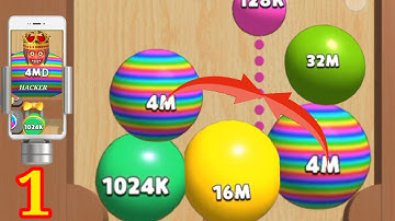 Blob Merge 3D | Noob vs Pro vs Hacker in Blob Merge Ball 🏀🏈 Gameplay walkthrough ( Android, iOS ) #8