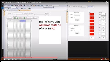 MITSUBISHI PLC - PC (C#) via MX-COMPONENT