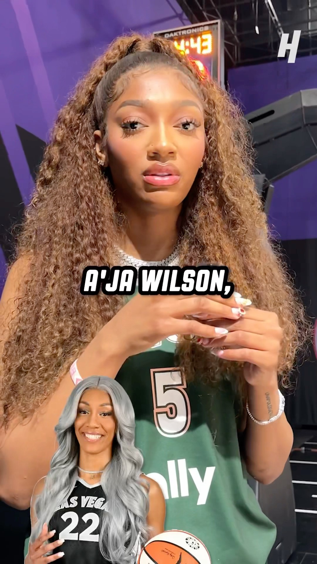 Angel Reese shows love to basketball legends ?