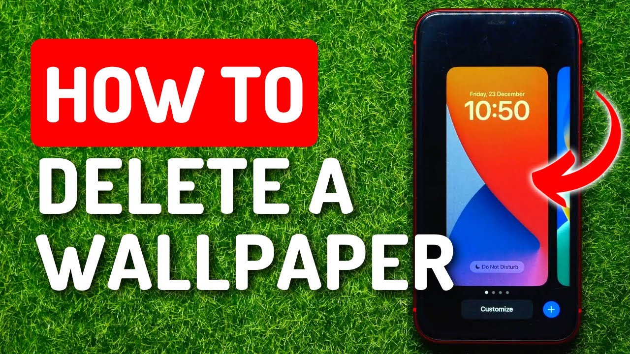 How to Delete a Wallpaper on iPhone iOS 16 - YouTube