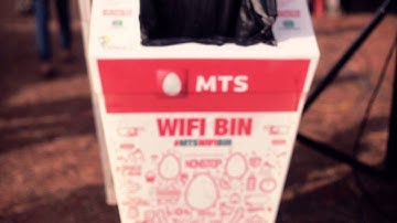 Free Wi-Fi Thrash Bin At NH7 Music Festival