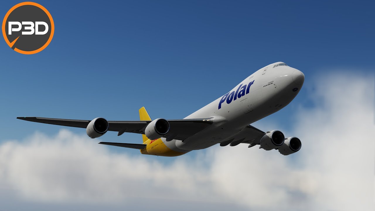 P3Dv5 - PMDG 747-8F | Polar Air Cargo from Sydney to Seoul