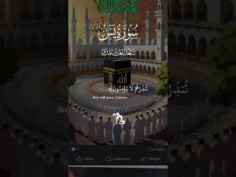 سورة يسن المنذر اكسبلور القزابري المصحف دويتو  تيك توك الرحمن لايك حالات واتس
