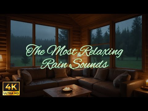 Cozy Cabin Rain Sounds | The Ultimate ASMR for Sleep & Relaxation - YouTube
