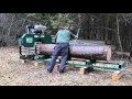 2016 HM126 Portable Sawmill In Action
