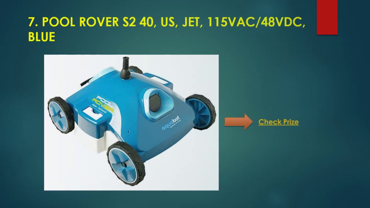 The 10 Best Automatic Pool Cleaners Buying Guide