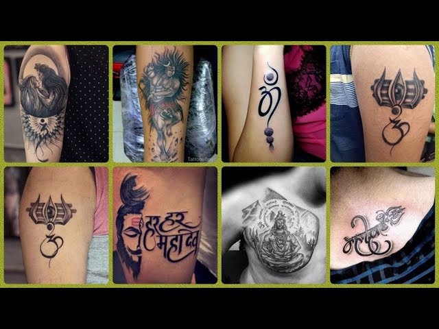 Lord Mahadev with Flute and Shankh Krishna Combo Tattoo Men and Women  Waterproof Temporary Body Tattoo : Amazon.in: Beauty